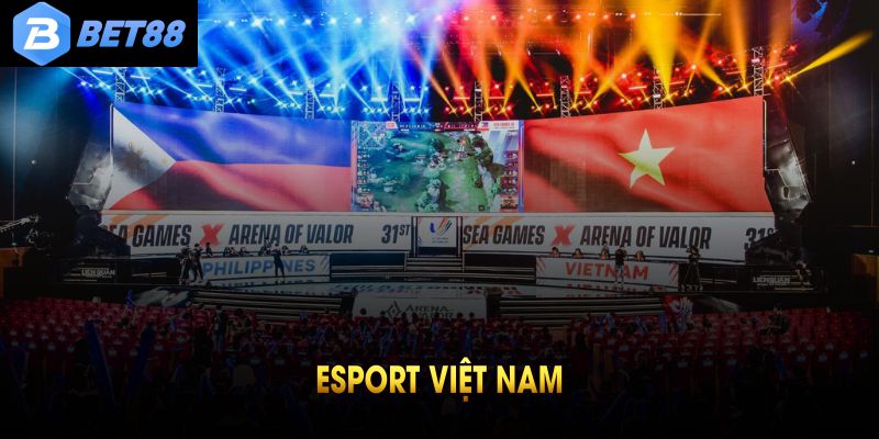 Esport Việt Nam – Cơ Hội Tham Gia Cá Cược Tại BET88